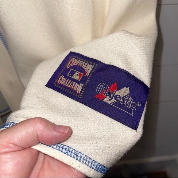 Majestic New York Mets Cooperstown Jersey Adult Size 2X - Picture 4 of 6